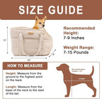 Plush Dog Purse Carrier for Small Dogs, Soft Dog Tote Bag - Image 2