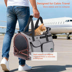 Ownpets TSA Airline Approved Large Pet Carrier, Soft Sided Cat Dog Carrier - Image 2