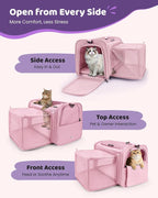 MIDOG Cat Carrier Soft for Small to Medium-Sized Cats, TSA Airline Approved - Image 3