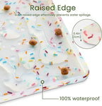 Ptlom Dog Food Mat Anti-Slip Dog Bowl Mats - Image 6