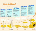 Happi N Pets New Cloud Cat Tree Tower, Cat Scratching Post - Image 3