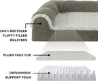 Furhaven Orthopedic Dog Bed for Large/Medium Dogs w/ Removable Bolsters & - Image 4