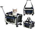 Expandable Pet Carrier with Wheels by Unknown