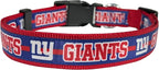 Pets First NFL New York Giants Licensed PET COLLAR, Large - Image 2