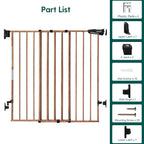 Babelio 34" Extra Tall Baby/Dog Gate - Image 7