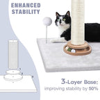 Fantasreen 31" Cat Scratching Post Kitten Toys - Image 3