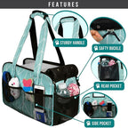 PetAmi Small Dog Purse Carrier, Soft-Sided Pet Carrier Bag - Image 4