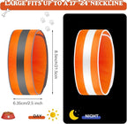 Paterr 2 Pcs Reflective Dog Collar High Visibility Adjustable Pet Collars - Image 3