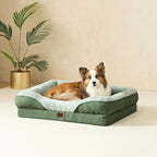 EHEYCIGA Orthopedic Dog Bed for Large Sized Dog, Waterproof Liner & Washable - Image 8