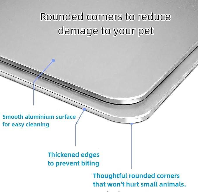 KABASI Rabbit Cooling Pad, Hamster Cool Plate Ice Bed, Pet Cooling Mat - Image 5