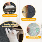 Cat Scratch Mat, 118.5"x17.4" Trimmable Self-Adhesive Cat Scratch Furniture - Image 7
