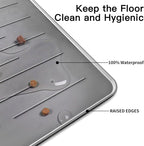 39.4"x29.5" Large Pet Food Mat, Silicone Dog Mats - Image 3