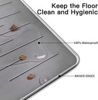 39.4"x29.5" Large Pet Food Mat, Silicone Dog Mats - Image 3
