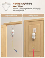 FEELNEEDY Laser Interactive Cat Toys, LED Light, Feather & Mouse Cats Toy - Image 4