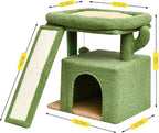 Small Cactus Cat Tree for Indoor Cats, Unique Cactus Cat House - Image 3
