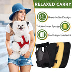 Pet Carrier Backpack, Hands-Free Adjustable Dog Front Carrier Legs Out & - Image 3
