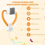 Interactive Cat Toys for Indoor Cats, Automatic Hanging Electric Cat Teaser - Image 3