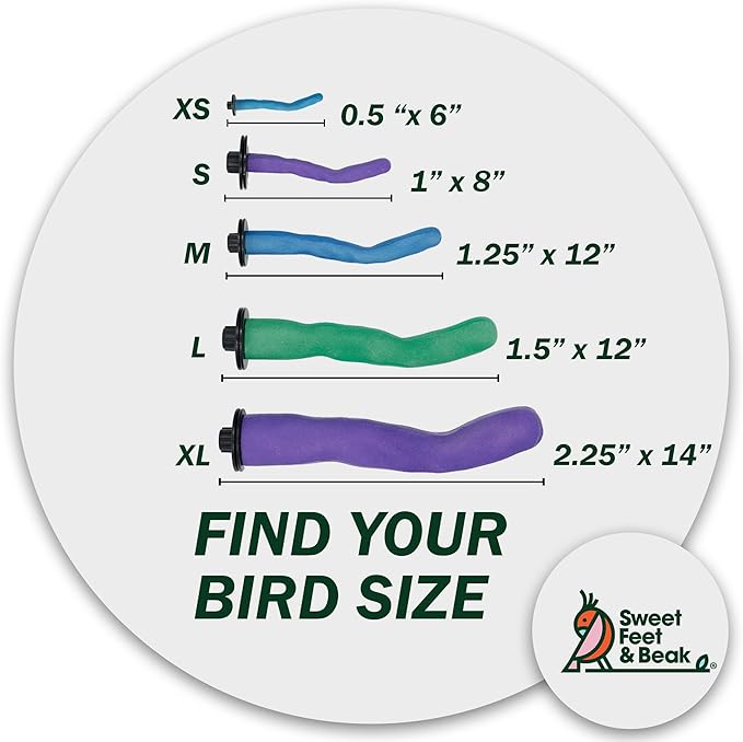 Sweet Feet and Beak Brid Cage Safety Pumice Perch - Image 3