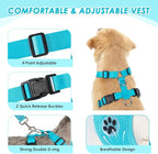 SlowTon Dog Seat Belt Harness for Car, Dog Car Harness Adjustable Mesh - Image 5