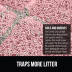 GORILLA GRIP Cat Litter Box Mat, Water Resistant, US Designed Kitty Litter - Image 3