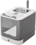 Upgraded Fully Enclosed Cat Litter Box by LCZLBRRD