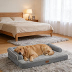 Orthopedic Dog Beds for Extra Large Dogs, Waterproof Egg Crate Foam XL Dog Bed - Image 8