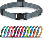 Joytale Small Dog Collar, Reflective and Adjustable Nylon Collar by Joytale