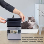 Universal Cat Litter Scoop Holder, Stainless Steel Small Portable Cat Litter - Image 5
