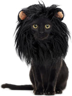 Onmygogo Lion Mane Wig for Cats and Dogs, Funny Pet Cat Costumes for Halloween by Onmygogo