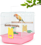 Small Bird Cage, Lightweight Travel Birdcages by COKUUCO