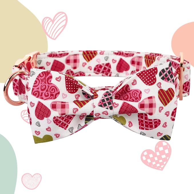 Lionheart glory Heart Dog Collar, Adjustable Dog Collar - Image 2