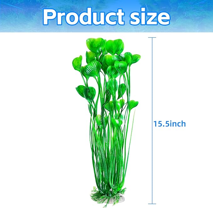 AQUANEAT 26pcs Artificial Fish Tank Plants - Image 2