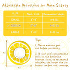 ANWA Adjustable Cat Cone Collar Soft, Cute Cat Donut Collar After Surgery - Image 2