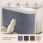 Eunice Cat Scratching Mat, Self-Adhesive Cat Scratch Carpet, Trimmable - Image 3