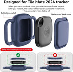 DDJ 2-Pack Dog Collar Holder for Tile Life360 Mate 2022 Tracker, Waterproof - Image 5