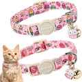ARING PET 2 Pack Easter Cat Collars-Cute Easter Eggs Cat Collar Breakaway by ARINGPET