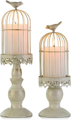 Birdcage Candle Holder Decorative Bird Cages by SZIQIQI