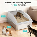 Stainless Steel Litter Box Extra Large - Image 3