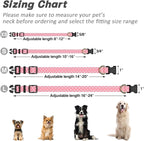 Reflective Dog Collar for Large Dogs, Cute Adjustable Heavy-Duty Nylon Puppy - Image 7