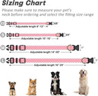 Reflective Dog Collar for Extra Small Dogs, Cute Adjustable Heavy-Duty Nylon - Image 7