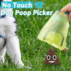 Fhiny Portable Dog Poop Scooper, No-Touch Handheld Doggy Poop Scooper Sanitary - Image 4