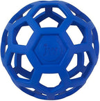 JW Pet Hol-ee Roller Dog Toy Puzzle Ball, Natural Rubber, Extra Large, Colors by JWPet
