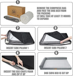 Patas Lague Orthopedic XL Dog Bed Large Sized Dog 48''X30'', Waterproof L - Image 6