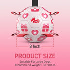 QDAN Valentines Gift Dog Toys, Interactive Tug of War Toy, Puppy Birthday Gifts - Image 7