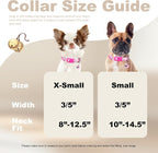 Small Dog Collar with Bell，Nylon - Image 4