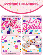 Luxury Double-Layer Dog Birthday Bandana – Handmade, Silk-Soft Polyester - Image 5