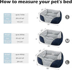 INVENHO Large Dog Bed Rectangle Washable Orthopedic Soft Calming Sleeping - Image 3