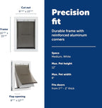 PetSafe Extreme Weather Aluminum Pet Door - Image 3
