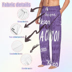 Custom Pajamas Pants Plaid Personalized Funny PJ Pant Design - Image 5