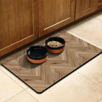 Pet Feeding Mat for Floors Waterproof Dog Mat for Food and Water Absorbent - Image 3